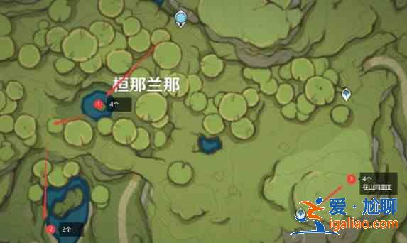 原神月蓮在哪里采集？月蓮高效采集線路分享？
