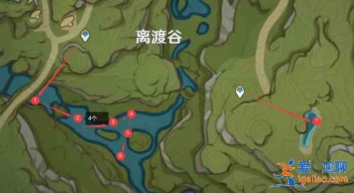 原神月蓮在哪里采集？月蓮高效采集線路分享？