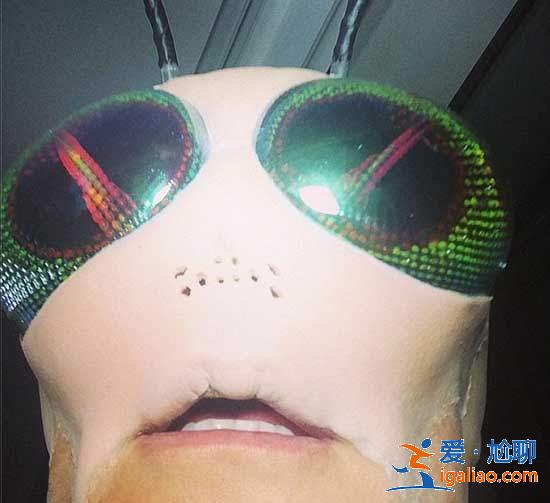 萬圣節女王《海蒂克隆》不是叫假的 今年她又穿成什幺樣子？！
