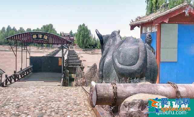 蒲津渡遺址黃河大鐵牛介紹？