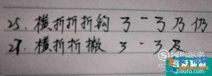 怎么練習28種筆畫？起筆行筆收筆過程步驟圖例字？