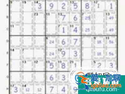 數(shù)獨游戲怎么玩? 數(shù)獨游戲怎么玩?