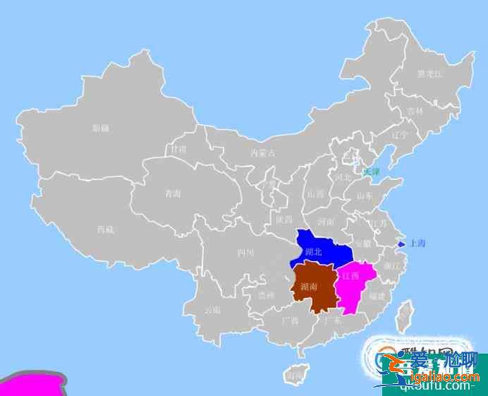 中國34個省級行政區輪廓形狀記憶快速學習？