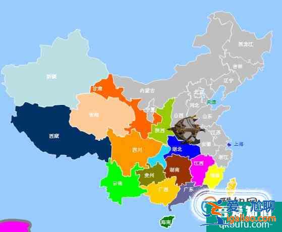 中國34個省級行政區輪廓形狀記憶快速學習？