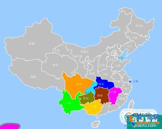 中國34個省級行政區輪廓形狀記憶快速學習？