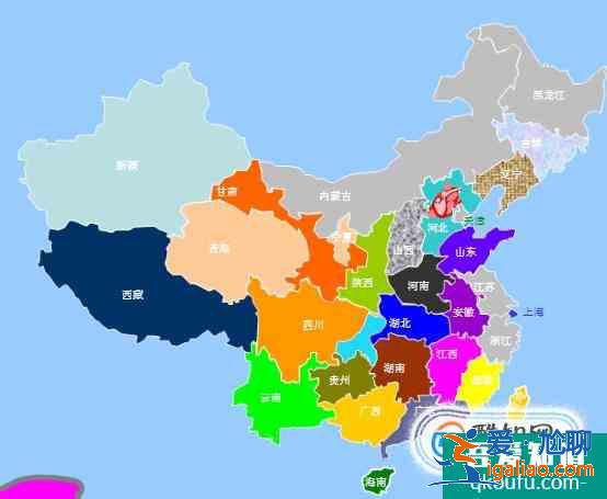 中國34個省級行政區輪廓形狀記憶快速學習？