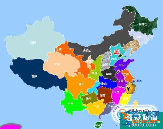 中國34個省級行政區輪廓形狀記憶快速學習？