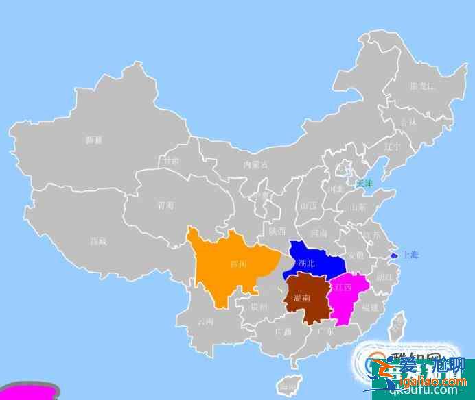 中國34個省級行政區輪廓形狀記憶快速學習？