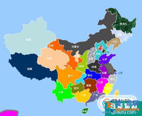 中國34個省級行政區輪廓形狀記憶快速學習？