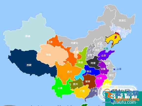 中國34個省級行政區輪廓形狀記憶快速學習？