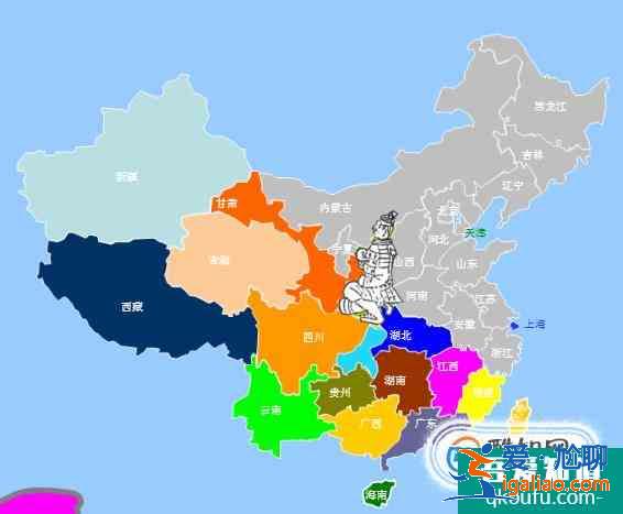 中國34個省級行政區輪廓形狀記憶快速學習？