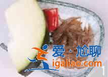 冬瓜炒白米蝦怎么做？？