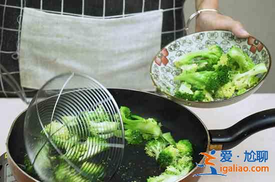 清炒西蘭花做法？