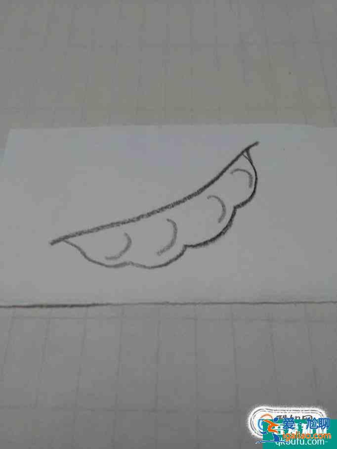 畫豆角的簡筆畫？