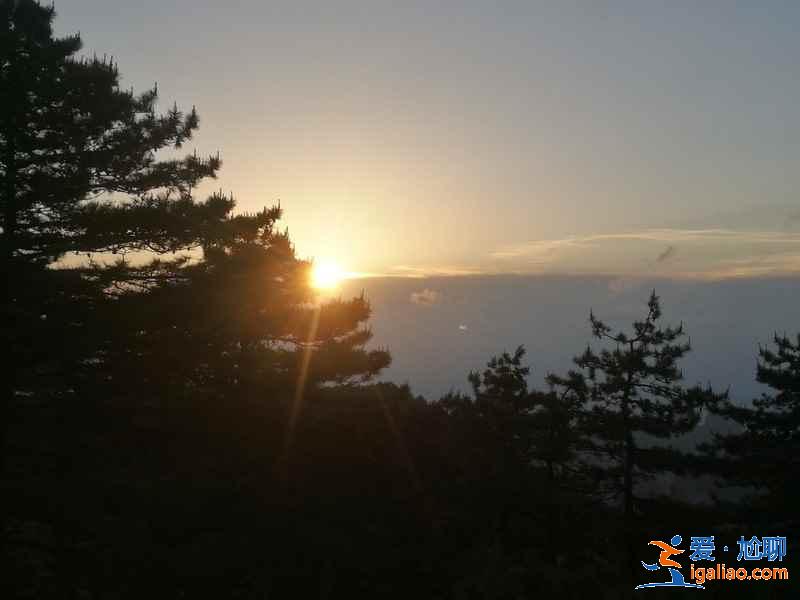 黃山不同景色最佳觀賞時間（日出、日落、云海、雪景）？
