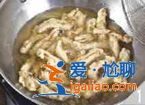 焦熘里脊條怎么做？？