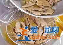 菜心炒豬肝怎么做？？