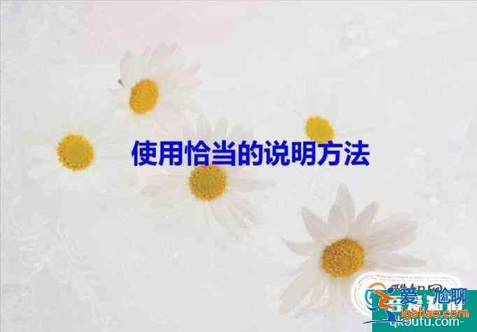 說明文的寫作方法？