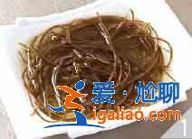 蘿卜絲炒蕨根粉怎么做？？
