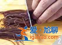 蘿卜絲炒蕨根粉怎么做？？