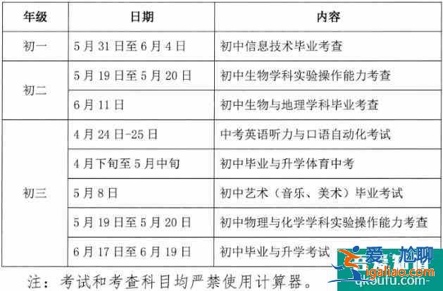 蘇州2021年中考方案確定！考試具體安排及時查看！？