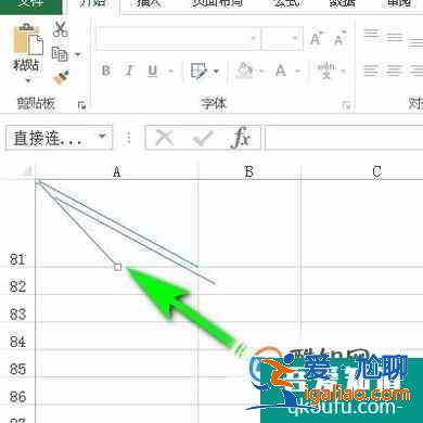 Excel表格中如何畫三條斜線（2010版）？