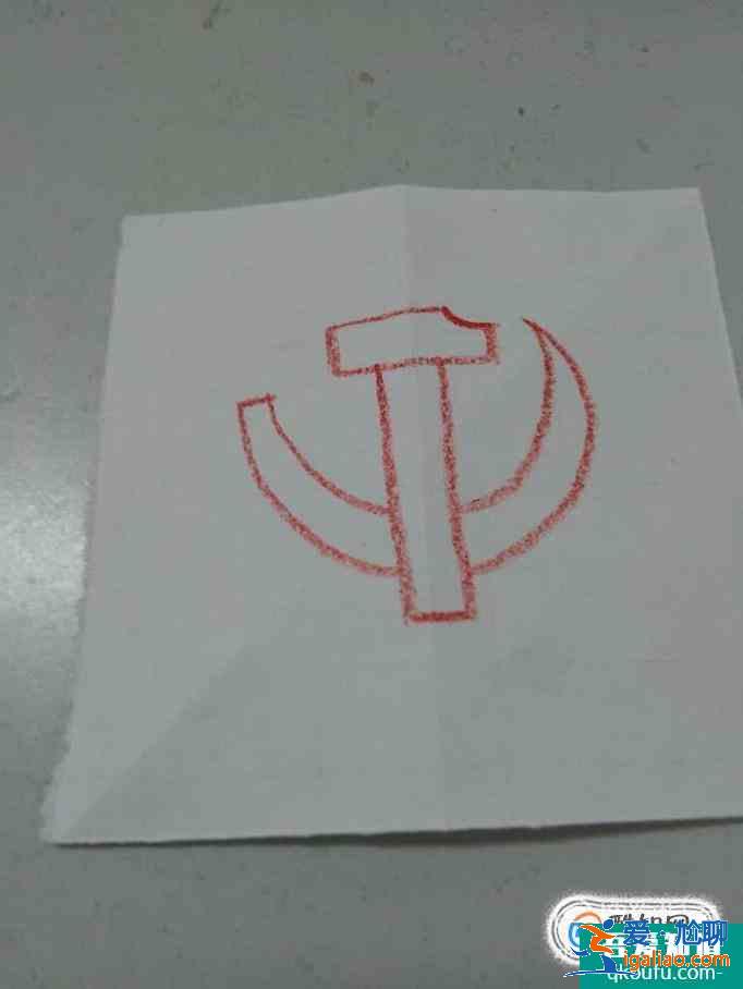 黨徽簡筆畫怎么畫? 黨徽簡筆畫怎么畫?