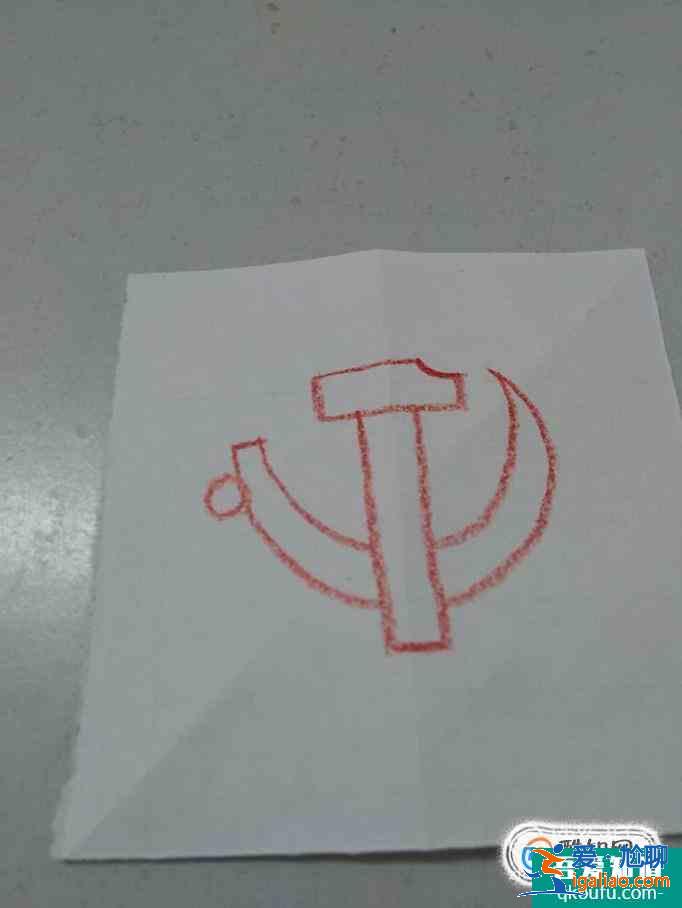 黨徽簡筆畫怎么畫? 黨徽簡筆畫怎么畫?