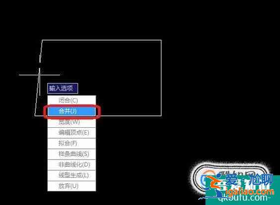 CAD里面如何把散線連接成一個整體？