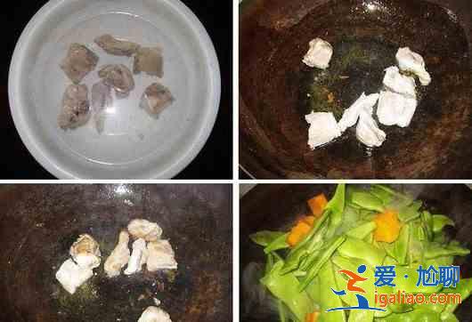 南瓜豆角燉排骨的做法？