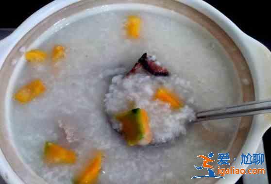 排骨煲蠔豉南瓜粥的做法？