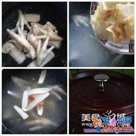 花膠鳳爪排骨湯的做法？