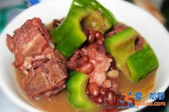 苦瓜紅豆排骨湯的做法？