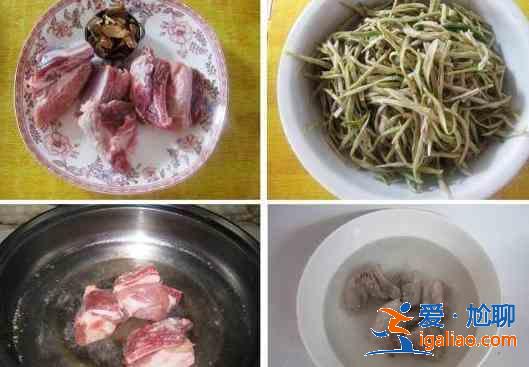 干豆角燉排骨的做法？