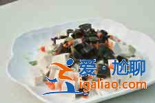 皮蛋豆腐的做法？