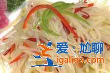 涼拌土豆絲的做法？