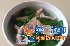 豬肝湯的做法？
