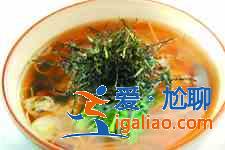 紫菜湯的做法？