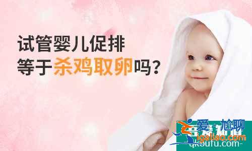 試管嬰兒促排等于殺雞取卵嗎？？