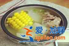 冬瓜玉米排骨湯？