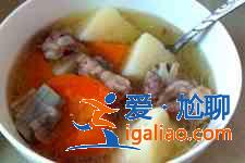 山藥胡蘿卜排骨湯？