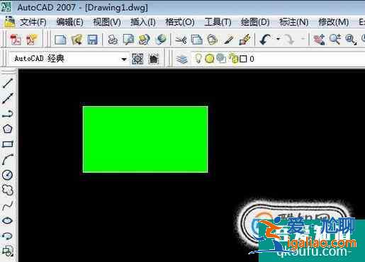 CAD怎么填充一種顏色？