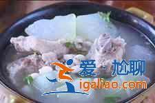 冬瓜薏米排骨湯？