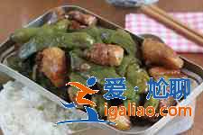 豆角燉肉的做法？