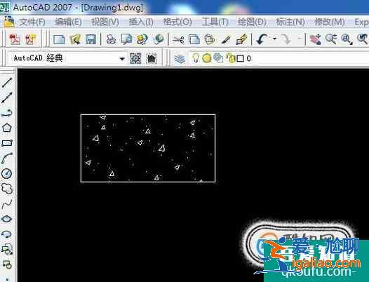 cad怎么填充混凝土圖案？