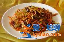 肉絲的做法？