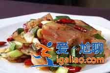 蒜苗炒臘肉？