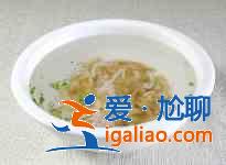 榨菜肉絲湯？