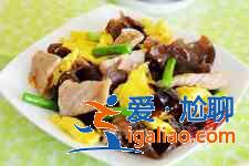 木須肉的家常做法？