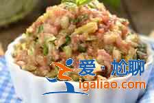 白菜豬肉餃子餡的做法？
